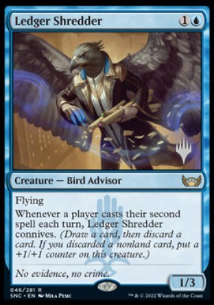 Ledger Shredder (Promo Pack) [Streets of New Capenna Promos] - The Mythic Store | 24h Order Processing