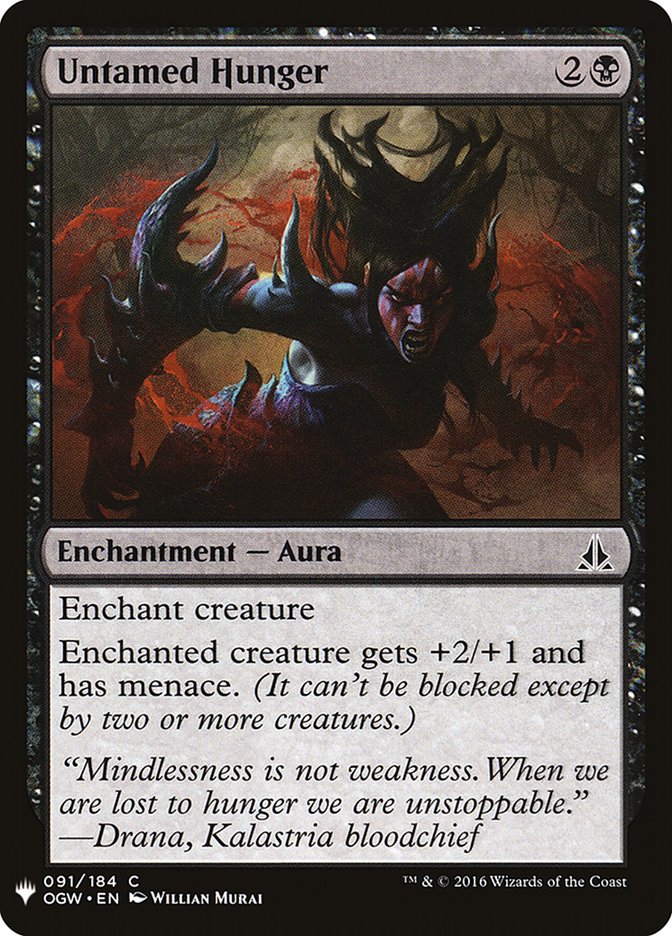 Untamed Hunger [Mystery Booster] - The Mythic Store | 24h Order Processing