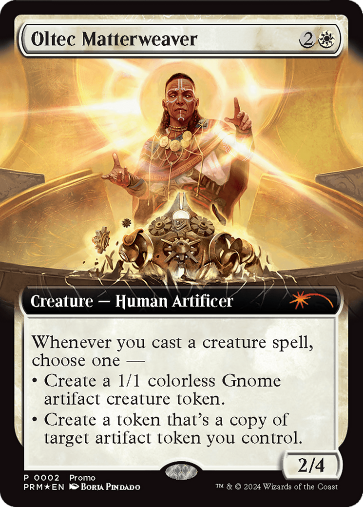 Oltec Matterweaver (Extended Art) [Wizards Play Network 2024] - The Mythic Store | 24h Order Processing