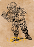 Volo, Itinerant Scholar Art Card (Gold-Stamped Signature) [Commander Legends: Battle for Baldur's Gate Art Series] - The Mythic Store | 24h Order Processing