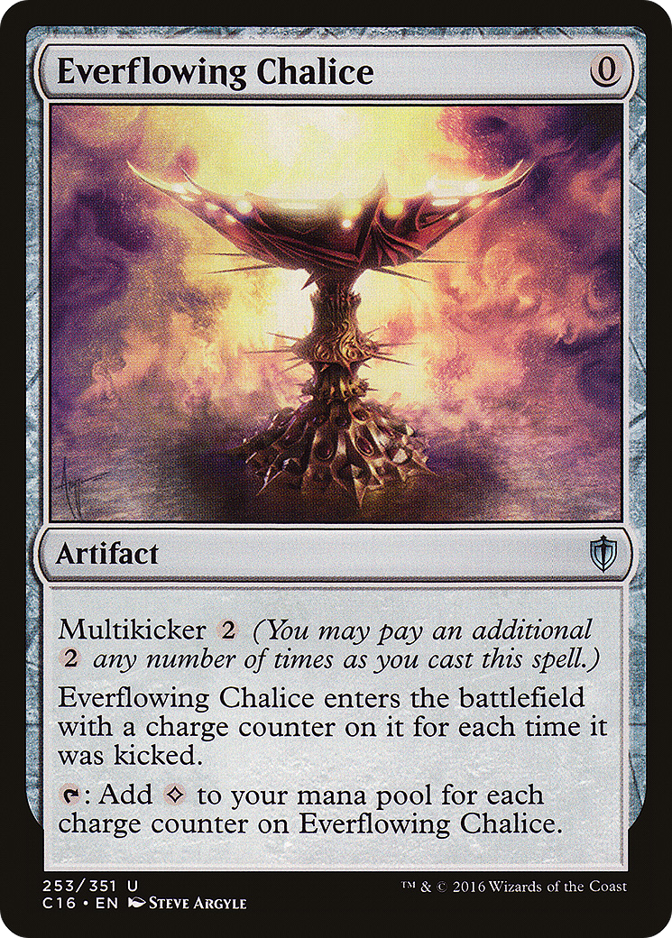 Everflowing Chalice [Commander 2016] - The Mythic Store | 24h Order Processing