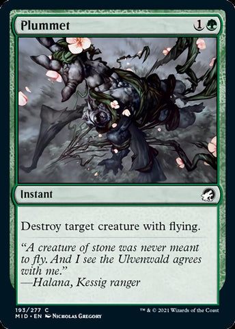 Plummet [Innistrad: Midnight Hunt] - The Mythic Store | 24h Order Processing