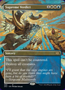 Supreme Verdict (Borderless Alternate Art) [Double Masters 2022] - The Mythic Store | 24h Order Processing