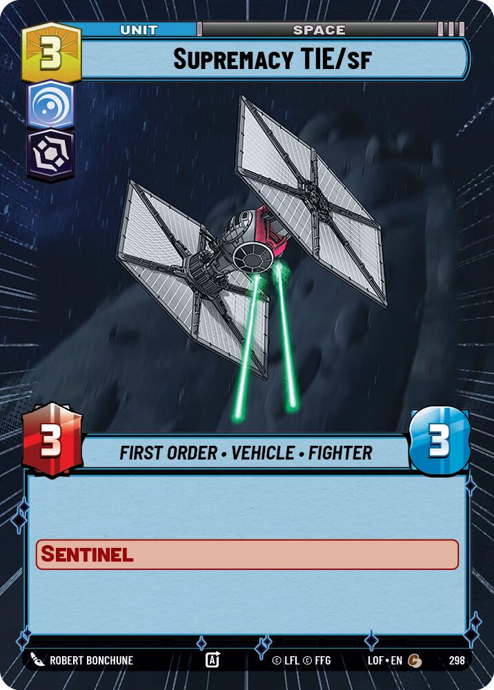 Supremacy TIE/sf (298) (Hyperspace) (298) [Legends of the Force] - The Mythic Store | 24h Order Processing