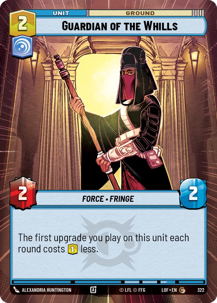 Guardian of the Whills (322) (Hyperspace) (322) [Legends of the Force] - The Mythic Store | 24h Order Processing
