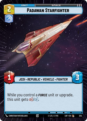 Padawan Starfighter (324) (Hyperspace) (324) [Legends of the Force] - The Mythic Store | 24h Order Processing