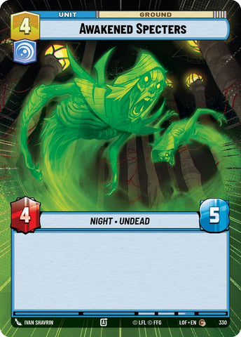 Awakened Specters (330) (Hyperspace) (330) [Legends of the Force]