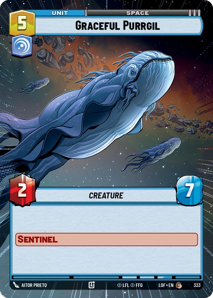 Graceful Purrgil (333) (Hyperspace) (333) [Legends of the Force] - The Mythic Store | 24h Order Processing