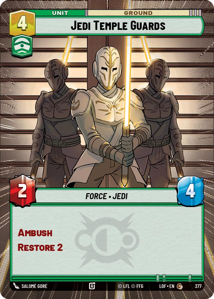 Jedi Temple Guards (377) (Hyperspace) (377) [Legends of the Force] - The Mythic Store | 24h Order Processing