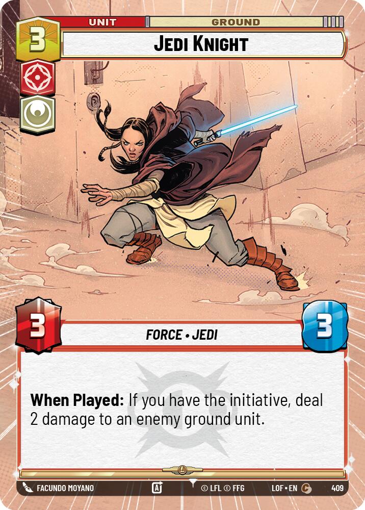 Jedi Knight (409) (Hyperspace) (409) [Legends of the Force] - The Mythic Store | 24h Order Processing