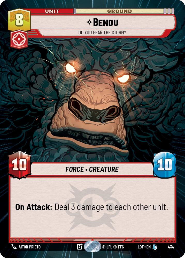 Bendu - Do You Fear the Storm? (434) (Hyperspace) (434) [Legends of the Force] - The Mythic Store | 24h Order Processing