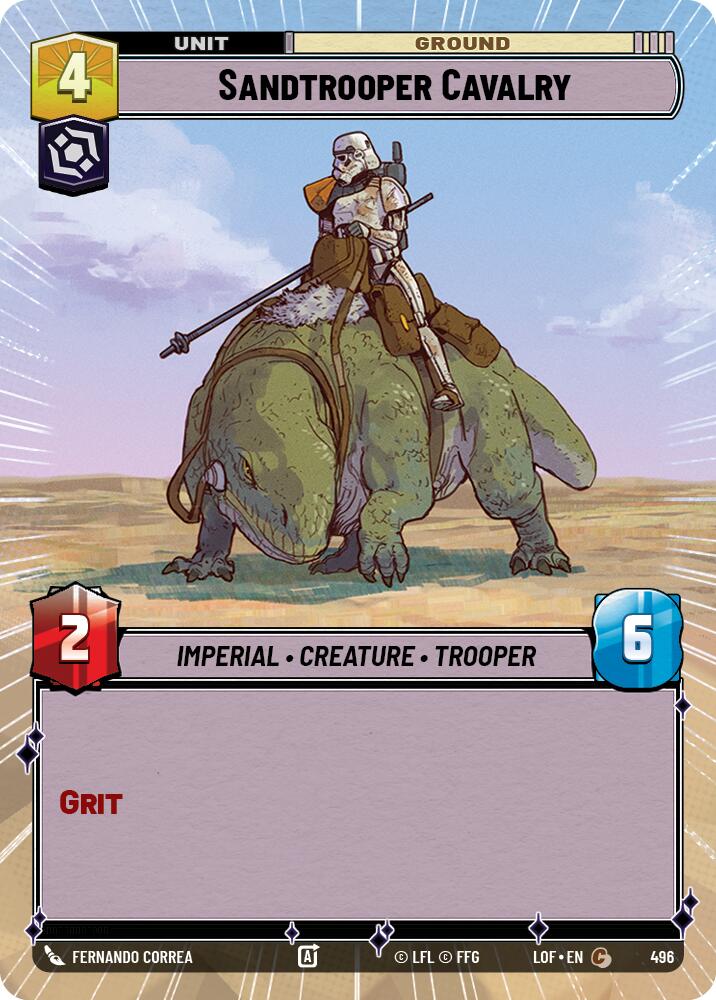 Sandtrooper Cavalry (496) (Hyperspace) (496) [Legends of the Force] - The Mythic Store | 24h Order Processing