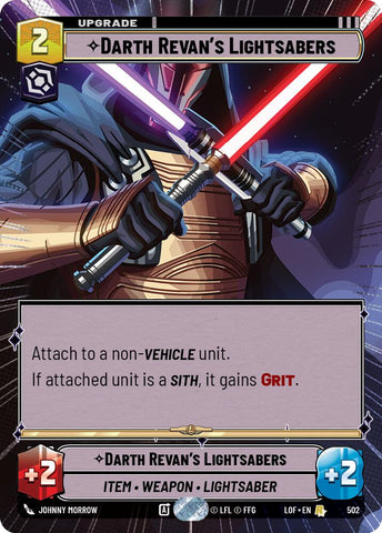 Darth Revan's Lightsabers (502) (Hyperspace) (502) [Legends of the Force] - The Mythic Store | 24h Order Processing