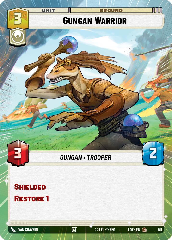 Gungan Warrior (511) (Hyperspace) (511) [Legends of the Force] - The Mythic Store | 24h Order Processing