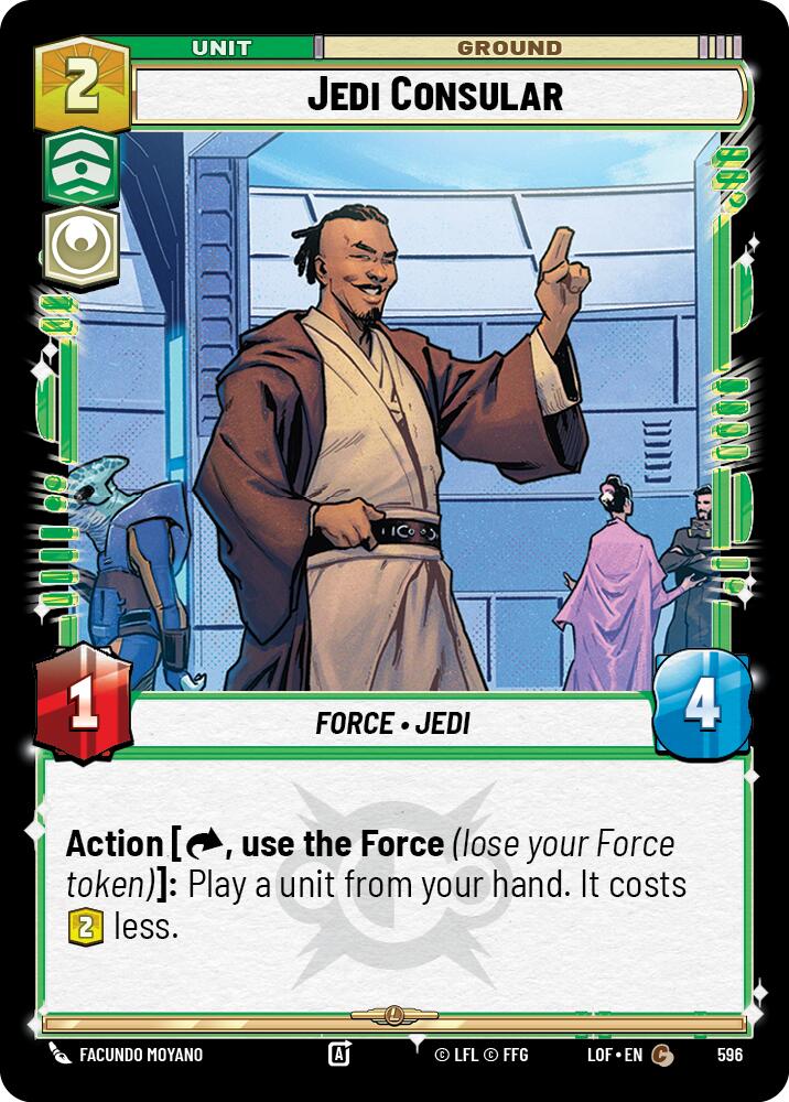 Jedi Consular (596) (Foil) (596) [Legends of the Force] - The Mythic Store | 24h Order Processing