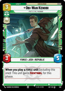 Obi-Wan Kenobi - Protective Padawan (598) (Foil) (598) [Legends of the Force]