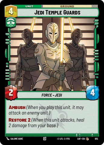 Jedi Temple Guards (615) (Foil) (615) [Legends of the Force] - The Mythic Store | 24h Order Processing