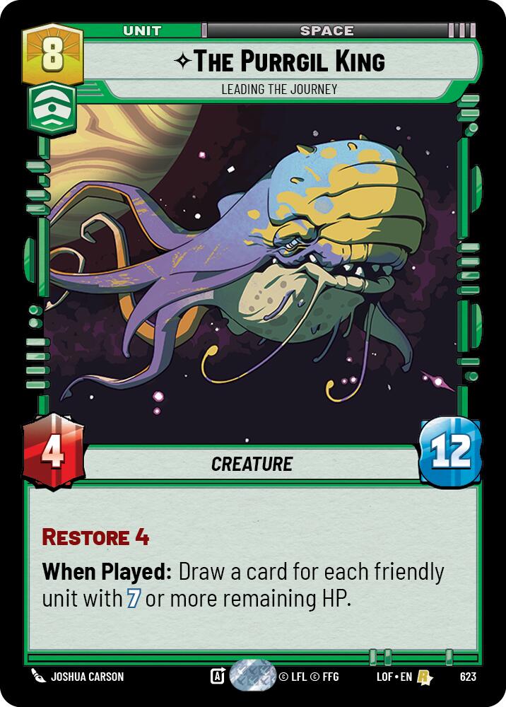 The Purrgil King - Leading The Journey (623) (Foil) (623) [Legends of the Force] - The Mythic Store | 24h Order Processing