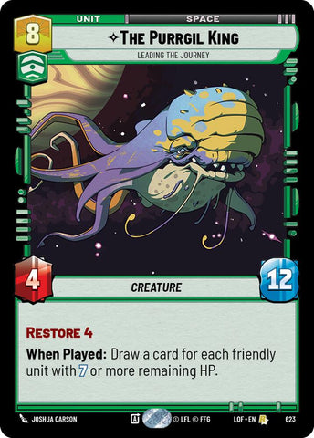 The Purrgil King - Leading The Journey (623) (Foil) (623) [Legends of the Force] - The Mythic Store | 24h Order Processing