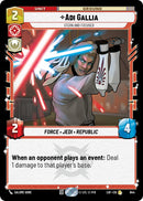 Adi Gallia - Stern and Focused (644) (Foil) (644) [Legends of the Force] - The Mythic Store | 24h Order Processing