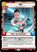 Rey - With Palpatine's Power (650) (Foil) (650) [Legends of the Force] - The Mythic Store | 24h Order Processing