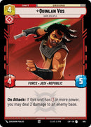 Quinlan Vos - Dark Disciple (665) (Foil) (665) [Legends of the Force] - The Mythic Store | 24h Order Processing