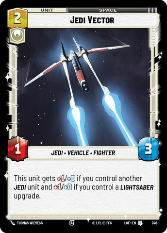 Jedi Vector (746) (Foil) (746) [Legends of the Force] - The Mythic Store | 24h Order Processing