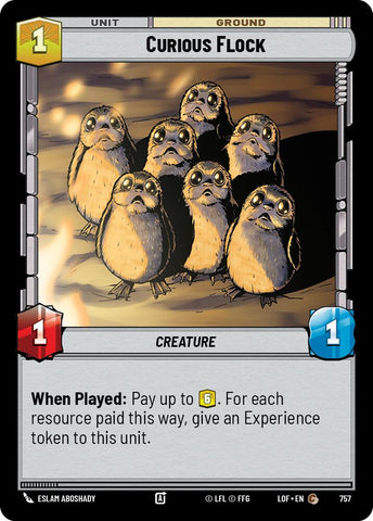 Curious Flock (757) (Foil) (757) [Legends of the Force] - The Mythic Store | 24h Order Processing