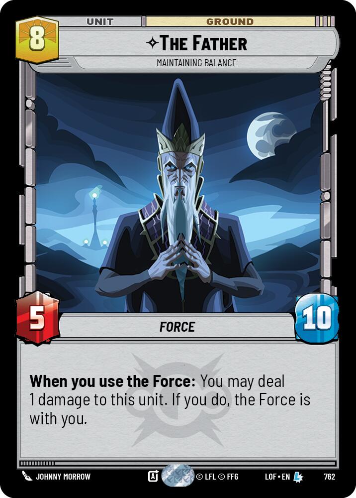 The Father - Maintaining Balance (762) (Foil) (762) [Legends of the Force] - The Mythic Store | 24h Order Processing