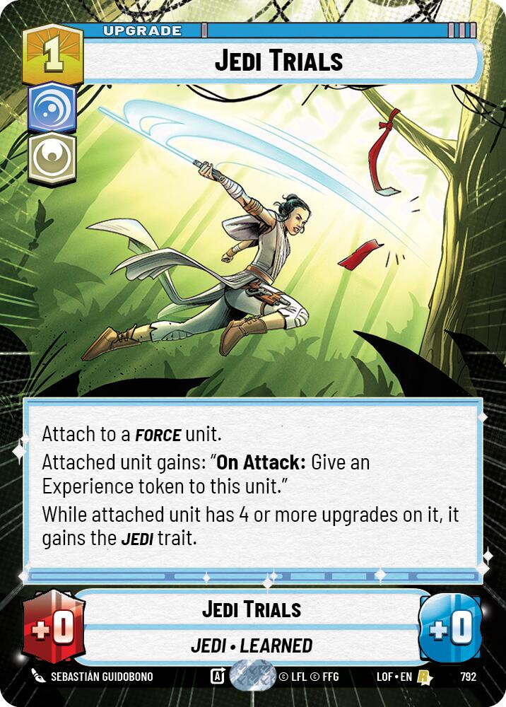 Jedi Trials (792) (Hyperspace Foil) (792) [Legends of the Force] - The Mythic Store | 24h Order Processing