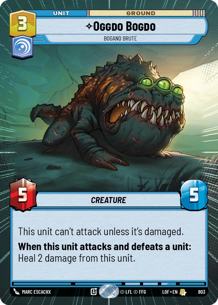 Oggdo Bogdo - Bogano Brute (803) (Hyperspace Foil) (803) [Legends of the Force] - The Mythic Store | 24h Order Processing
