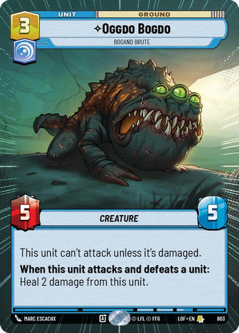 Oggdo Bogdo - Bogano Brute (803) (Hyperspace Foil) (803) [Legends of the Force] - The Mythic Store | 24h Order Processing
