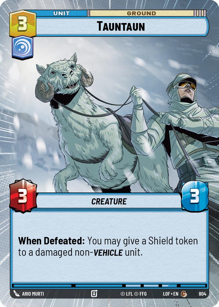 Tauntaun (804) (Hyperspace Foil) (804) [Legends of the Force] - The Mythic Store | 24h Order Processing