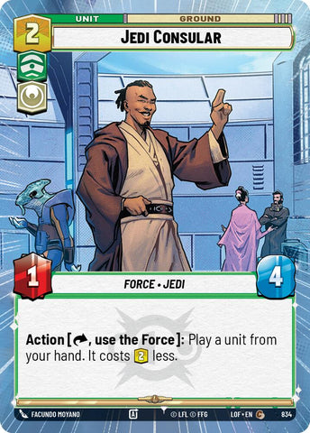 Jedi Consular (834) (Hyperspace Foil) (834) [Legends of the Force] - The Mythic Store | 24h Order Processing