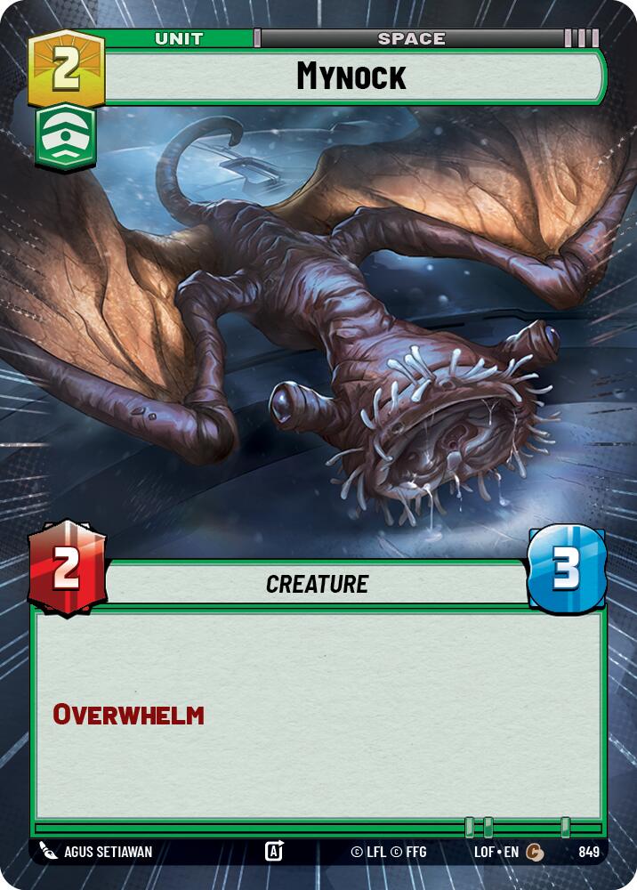 Mynock (849) (Hyperspace Foil) (849) [Legends of the Force] - The Mythic Store | 24h Order Processing