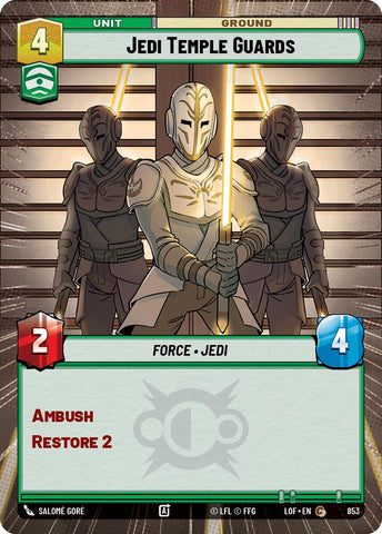 Jedi Temple Guards (853) (Hyperspace Foil) (853) [Legends of the Force] - The Mythic Store | 24h Order Processing