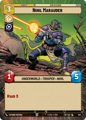 Nihil Marauder (922) (Hyperspace Foil) (922) [Legends of the Force] - The Mythic Store | 24h Order Processing
