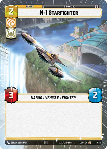 N-1 Starfighter (932) (Hyperspace Foil) (932) [Legends of the Force] - The Mythic Store | 24h Order Processing