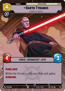 Darth Tyranus - Servant of Sidious (971) (Hyperspace Foil) (971) [Legends of the Force] - The Mythic Store | 24h Order Processing