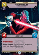 Darth Malak - Covetous Apprentice (974) (Hyperspace Foil) (974) [Legends of the Force] - The Mythic Store | 24h Order Processing