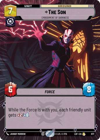 The Son - Embodiment of Darkness (977) (Hyperspace Foil) (977) [Legends of the Force] - The Mythic Store | 24h Order Processing