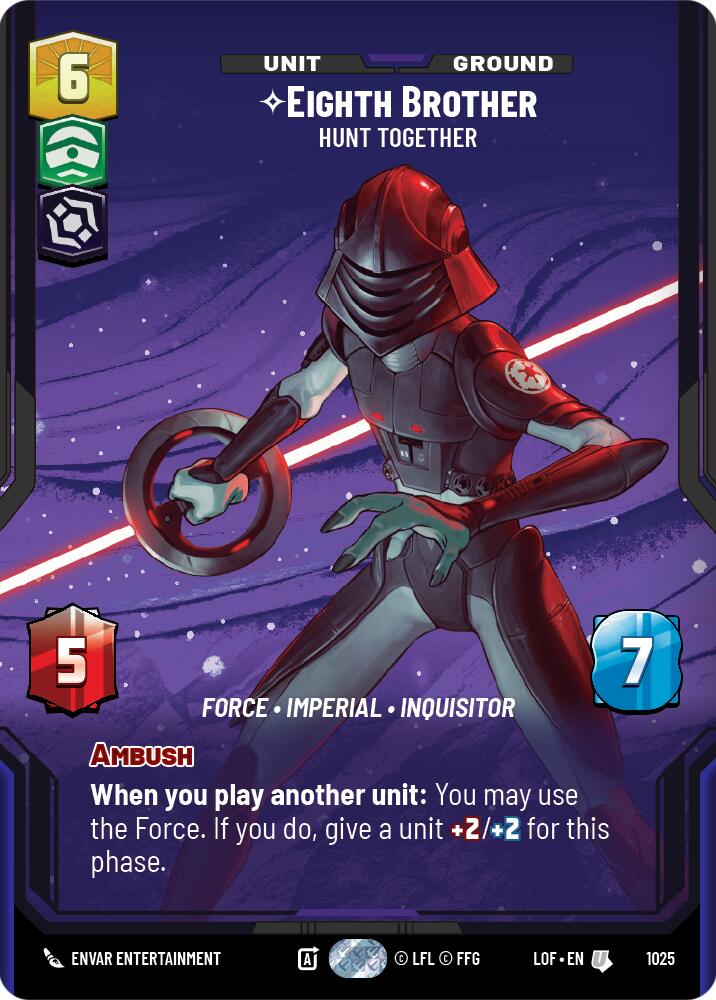 Eighth Brother - Hunt Together (1025) (Prestige) (1025) [Legends of the Force] - The Mythic Store | 24h Order Processing