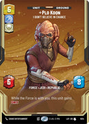 Plo Koon - I Don't Believe in Chance (1034) (Prestige) (1034) [Legends of the Force] - The Mythic Store | 24h Order Processing