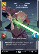 Saesee Tiin - Courageous Warrior (1044) (Prestige) (1044) [Legends of the Force] - The Mythic Store | 24h Order Processing