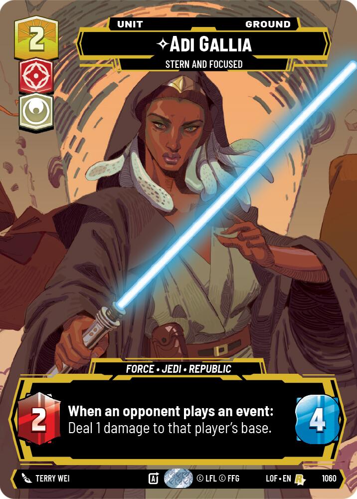 Adi Gallia- Stern and Focused (1060) (Prestige) (1060) [Legends of the Force] - The Mythic Store | 24h Order Processing