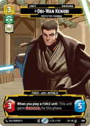 Obi-Wan Kenobi - Protective Padawan (1096) (Prestige Foil) (1096) [Legends of the Force] - The Mythic Store | 24h Order Processing