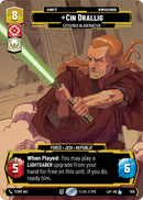 Cin Drallig - Esteemed Blademaster (1105) (Prestige Foil) (1105) [Legends of the Force] - The Mythic Store | 24h Order Processing