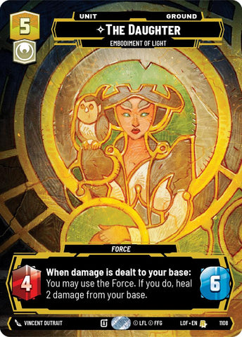 The Daughter - Embodiment of Light (1108) (Prestige Foil) (1108) [Legends of the Force] - The Mythic Store | 24h Order Processing