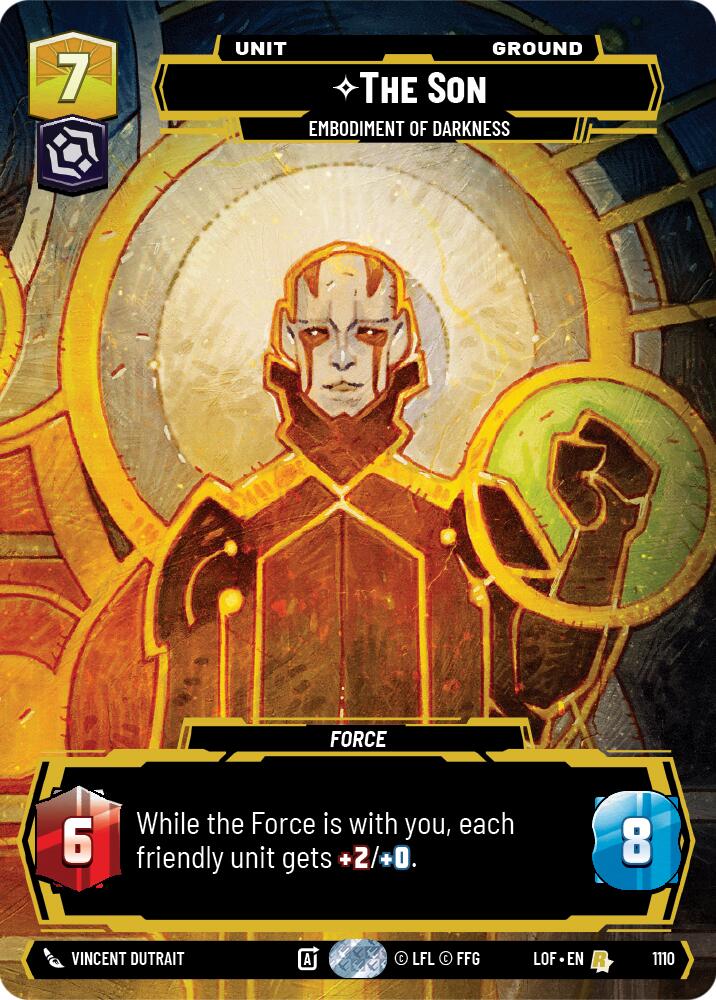 The Son - Embodiment of Darkness (1110) (Prestige Foil) (1110) [Legends of the Force] - The Mythic Store | 24h Order Processing