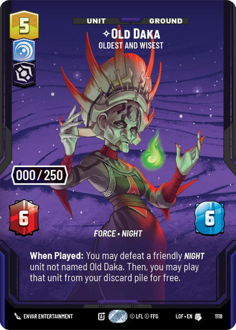 Old Daka - Oldest and Wisest (1118) (Serialized) (1118) [Legends of the Force]